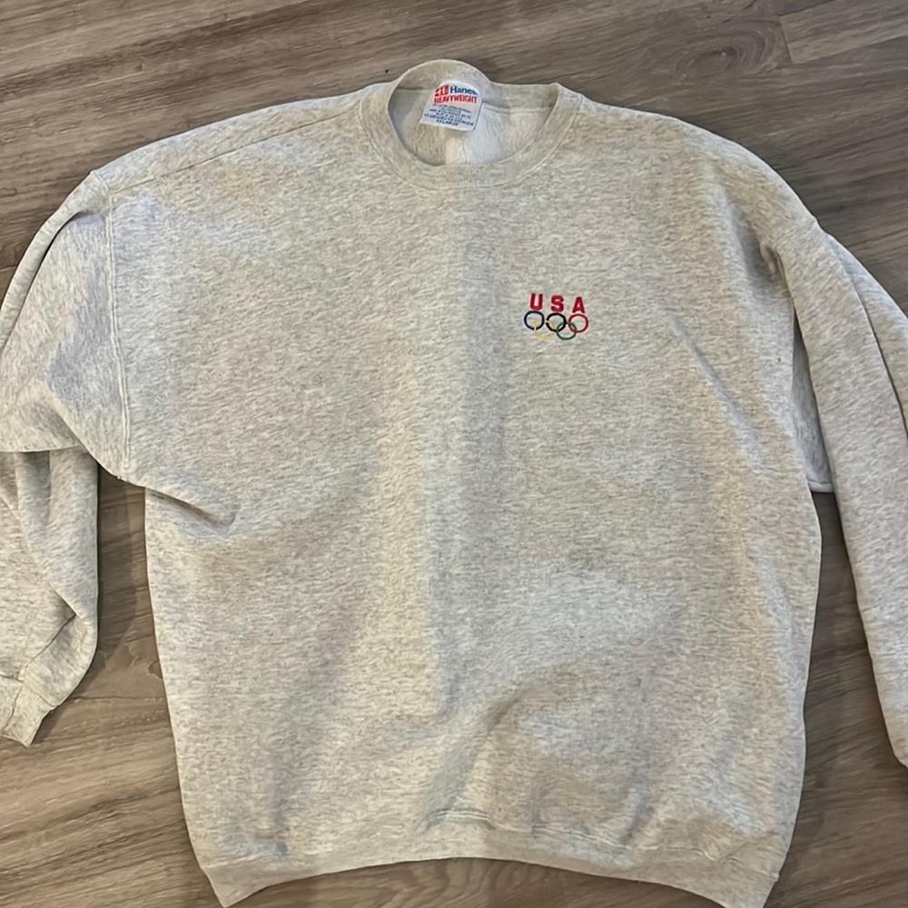 USA olympic vintage oversized jumper